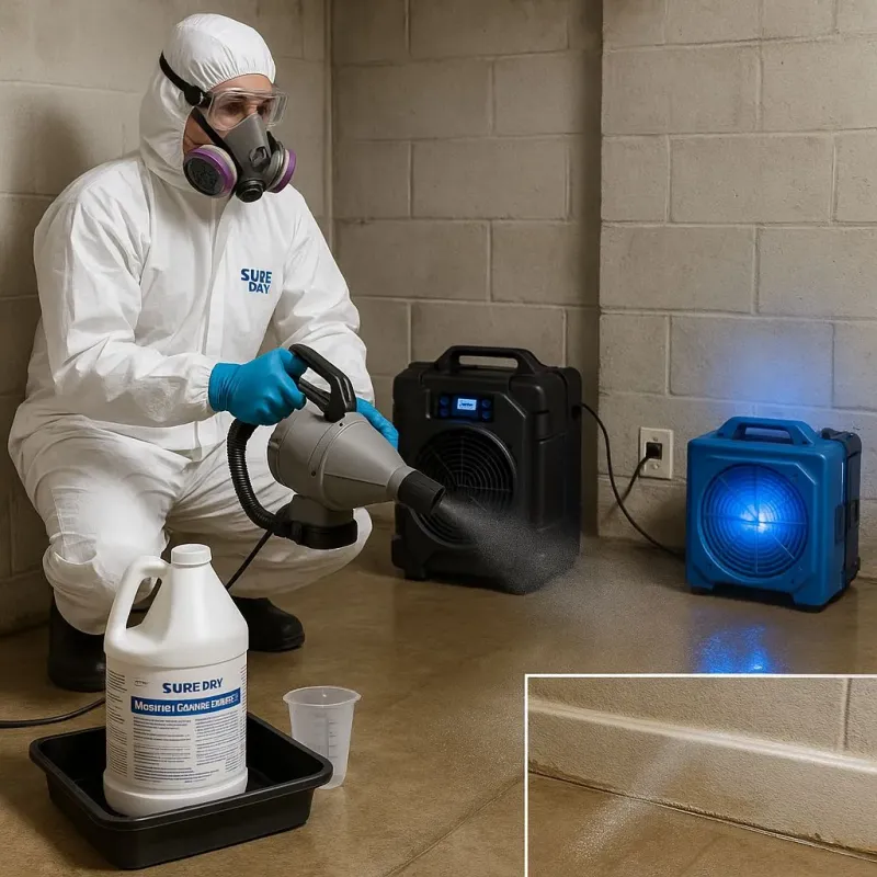 Sanitization and Odor Removal process in Bemidji, MN
