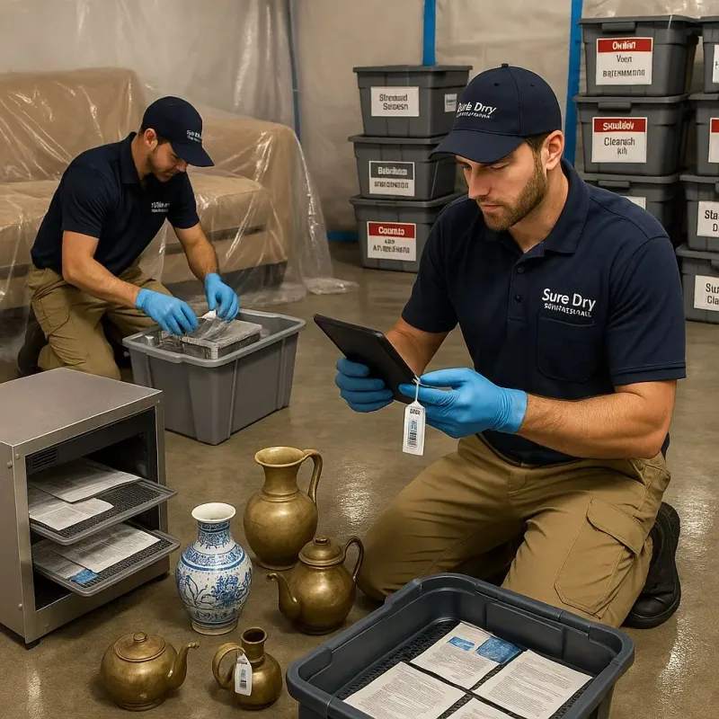 Content Protection and Restoration process in Bemidji, MN